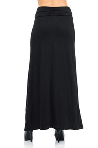 Buttery Soft Plus  Maxi Skirt